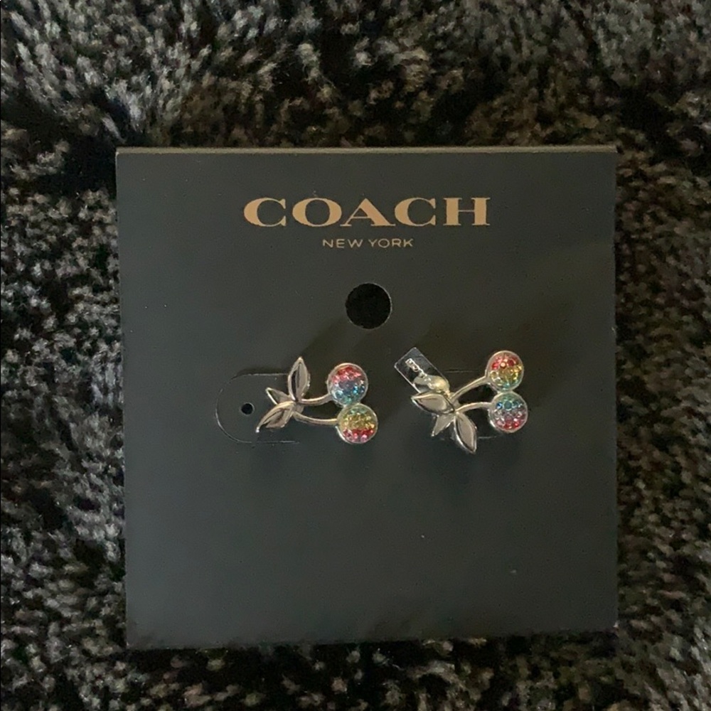 Coach earrings